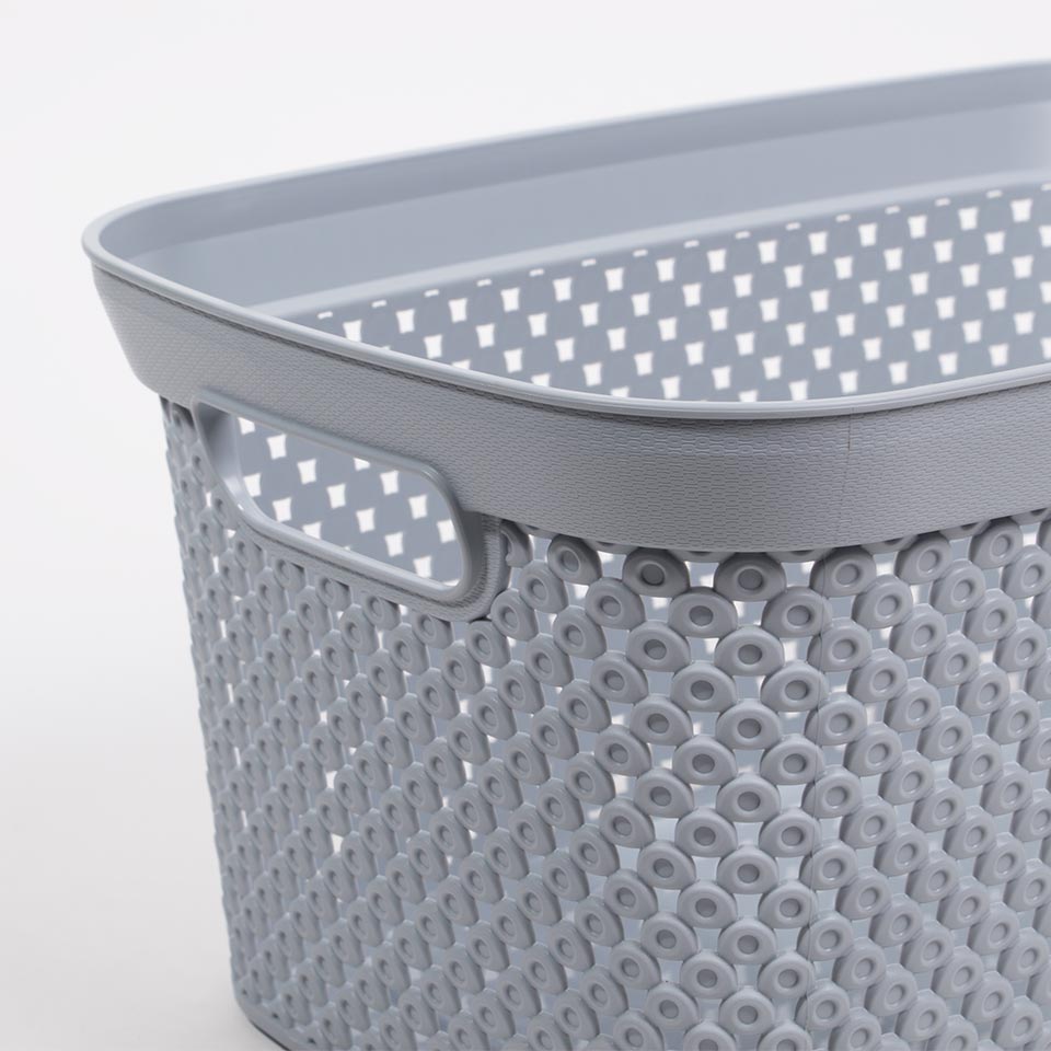 Cesto DIAMOND Cinza 10L