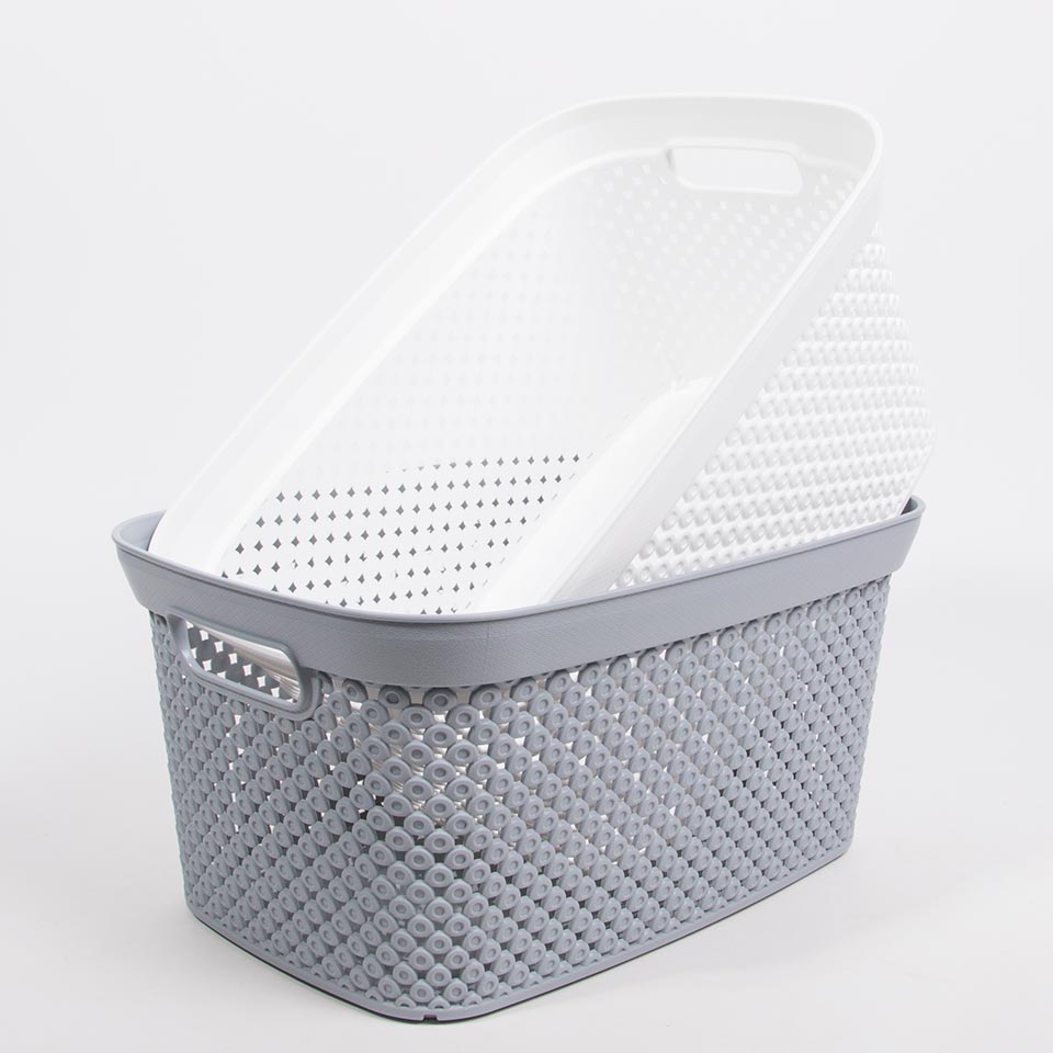 Cesto DIAMOND Cinza 10L