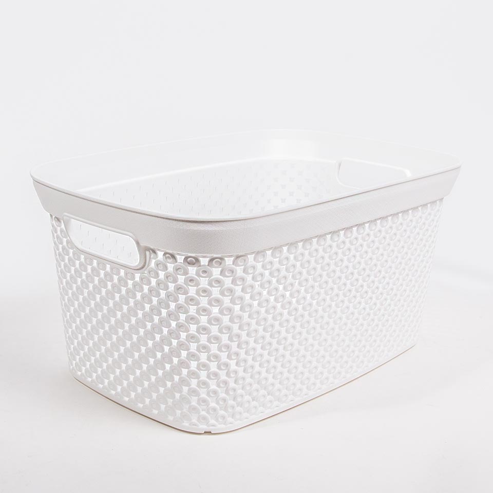 Cesto DIAMOND Branco 10L