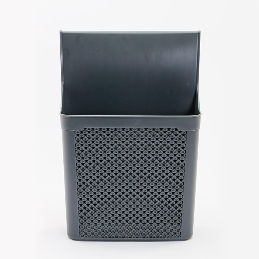 DIAMOND Door Basket Gray 23.5x9x34cm