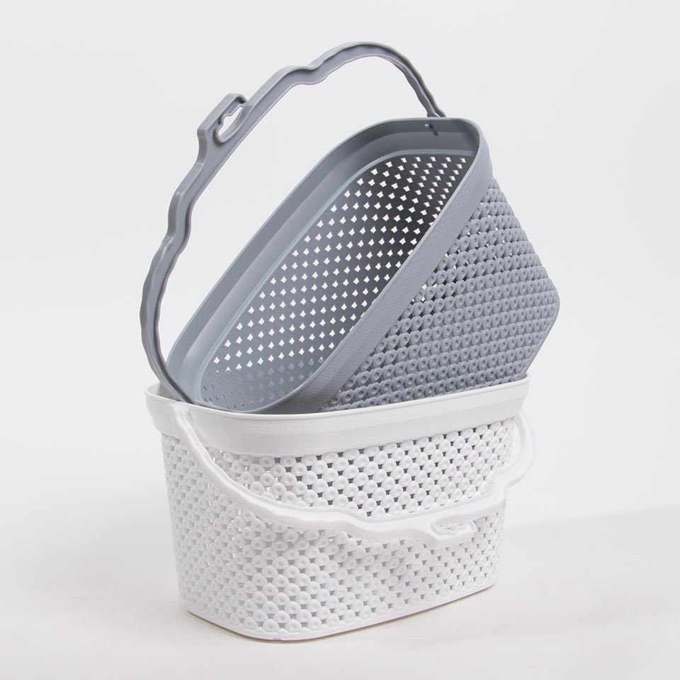 Cesto para Molas da Roupa DIAMOND Branco 2.5L