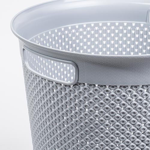 Cesto para Papeis DIAMOND Cinza 12L