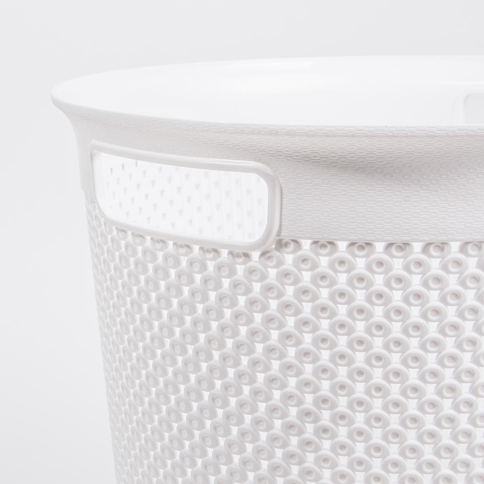 Cesto para Papeis DIAMOND Branco 12L