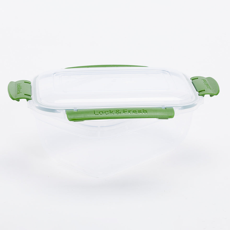 EUROPE Rectangular Green Food Box 1.4L
