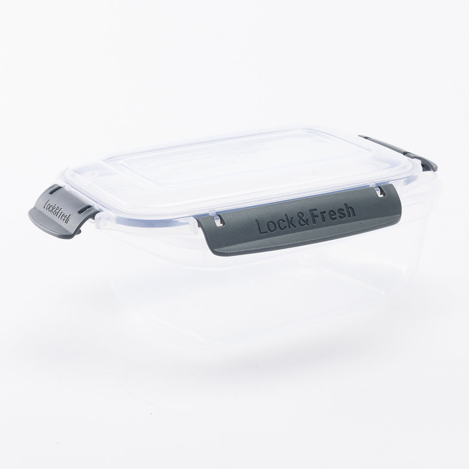 EUROPE Rectangular Gray Food Box 1.4L