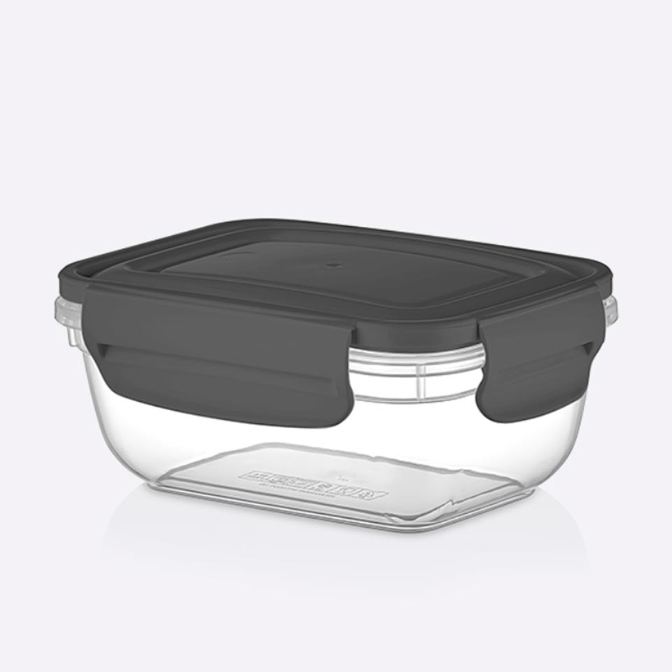 Caixa para Alimentos VETTA Cinza 80cl