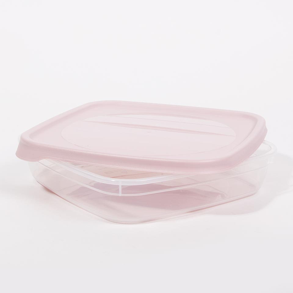 Caixa para Alimentos TREND Rosa 1.3L