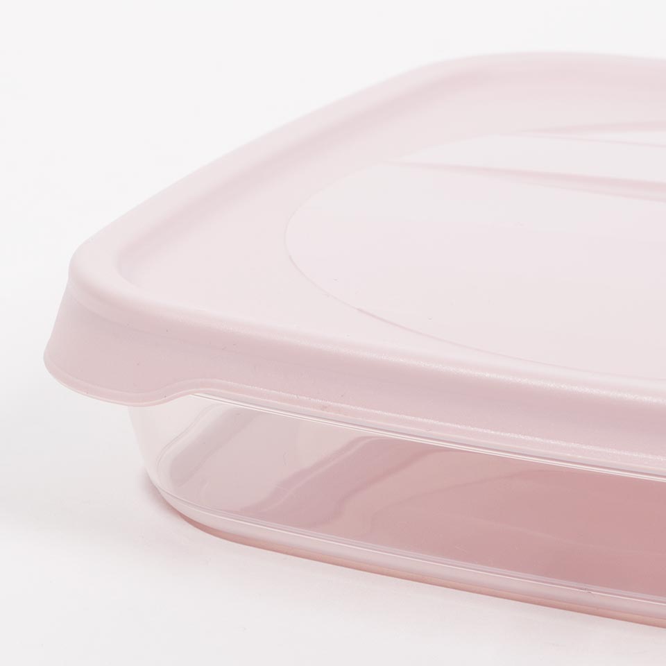 Caixa para Alimentos TREND Rosa 1.3L