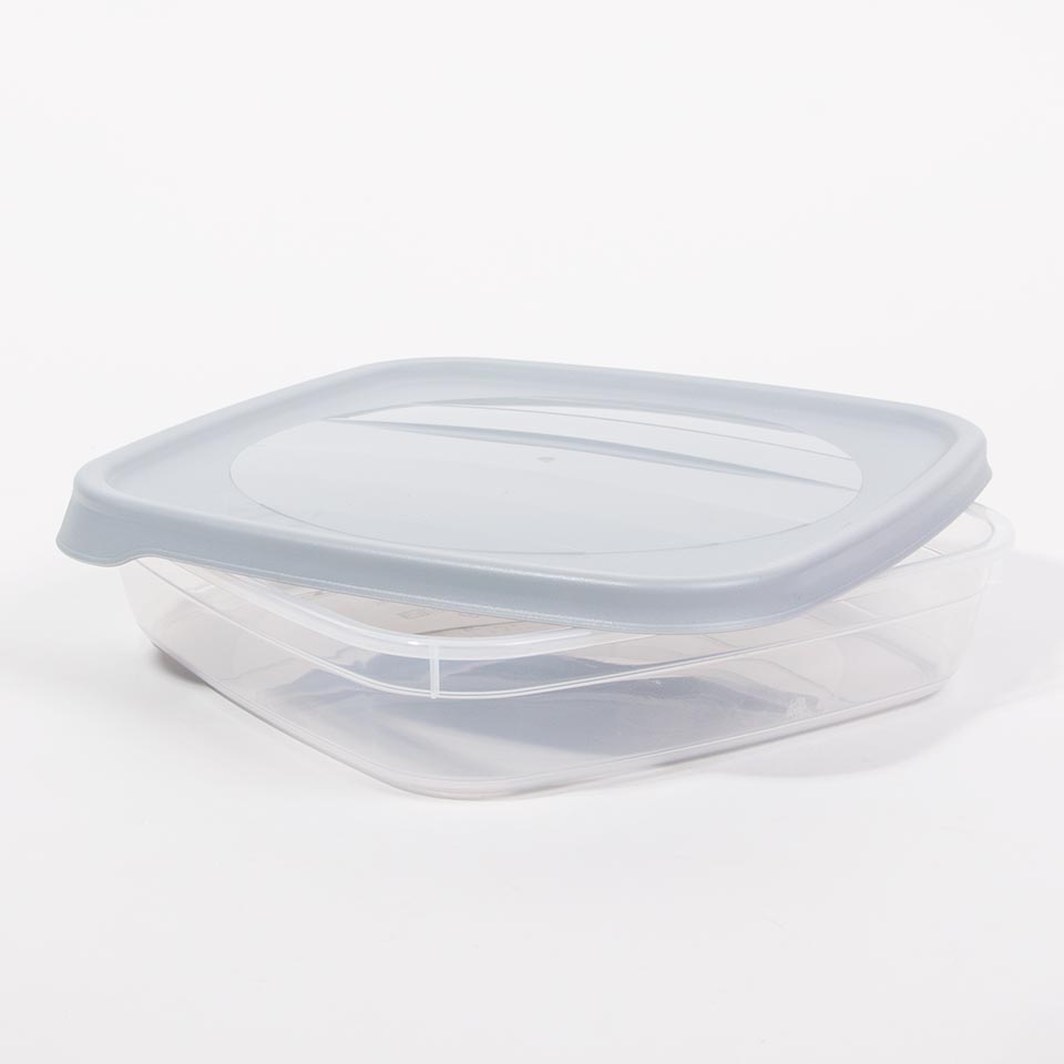 Caixa para Alimentos TREND Cinza 1.3L