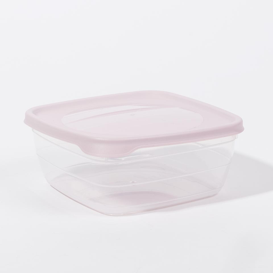Caixa para Alimentos TREND Rosa 900ml