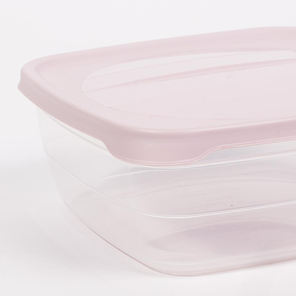 Caixa para Alimentos TREND Rosa 2.5L