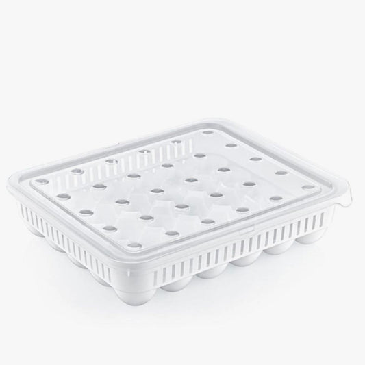 Caixa para 30 Ovos QIVRA Branco