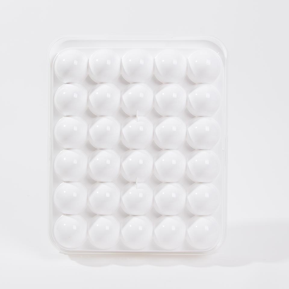 Caixa para 30 Ovos QIVRA Branco