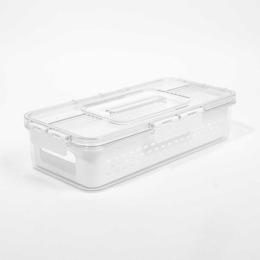Caixa Organizadora com Tampa para Frigorífico FRESHNESS 2.6L