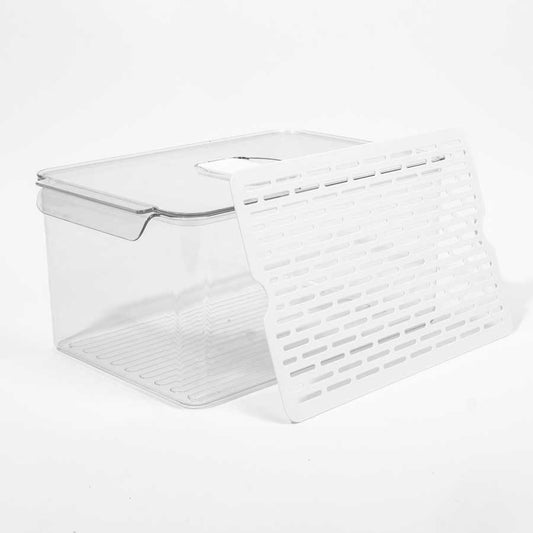 Caixa Organizadora com Tampa para Frigorífico FRESHNESS 8L