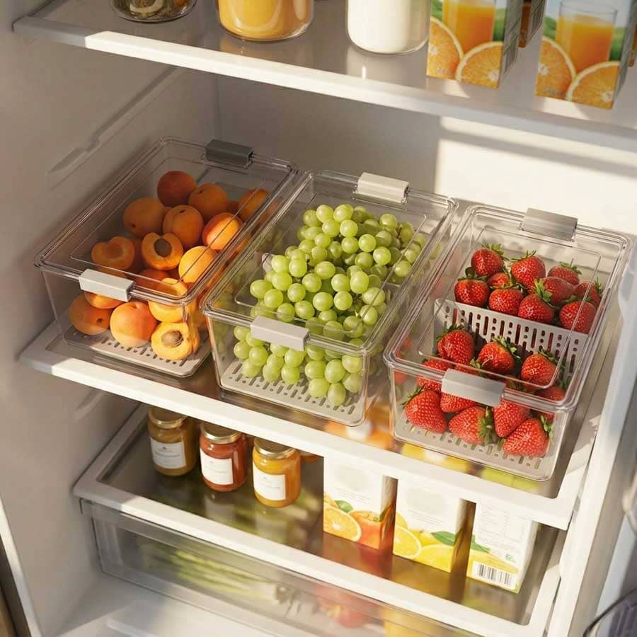 White FRIGO Basket 5.5L