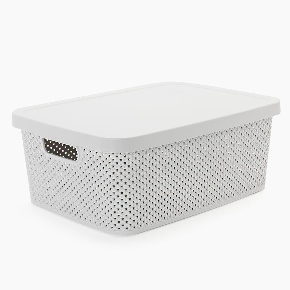 Caixa de Arrumação DIAMOND Branco 13L