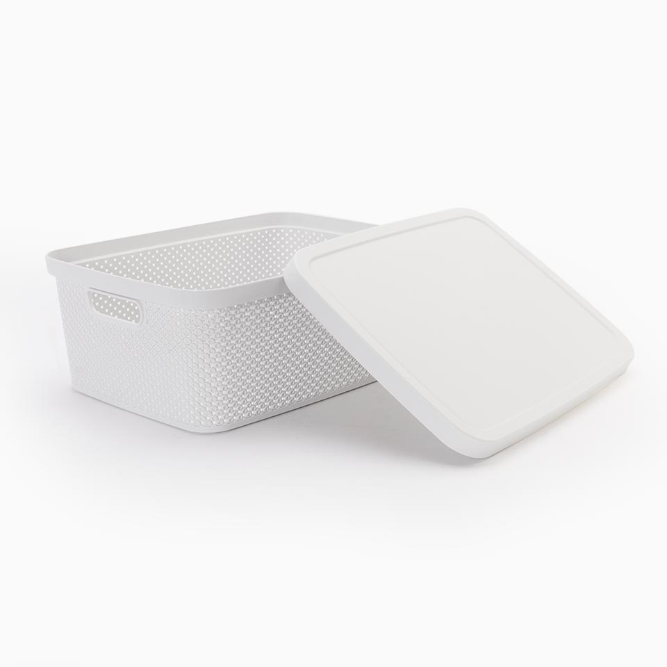 Caixa de Arrumação DIAMOND Branco 13L