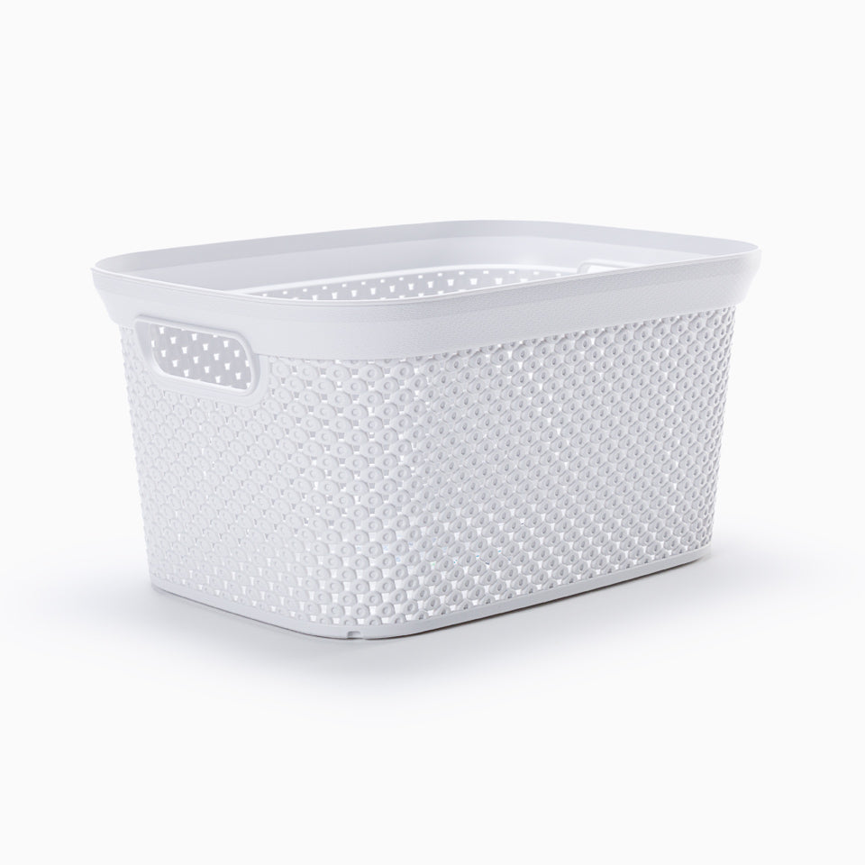 Cesto DIAMOND Branco 5L