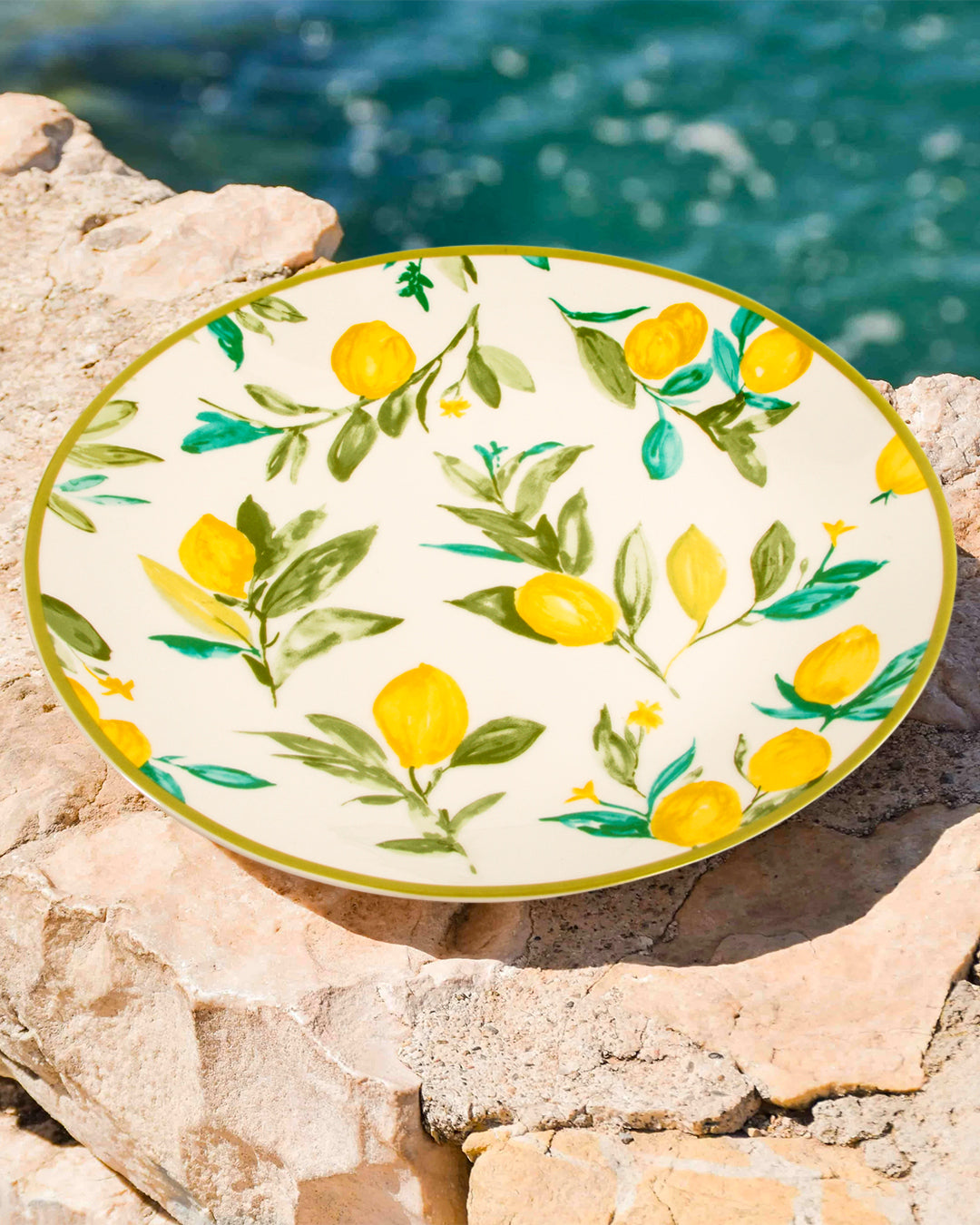 LEMON 18-piece dinnerware set