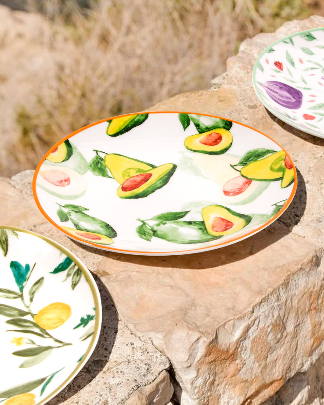 AVOCADO 18-Piece Dinnerware Set