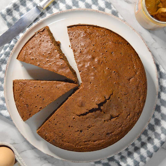 Bolo de Chocolate e Manteiga de Amendoim