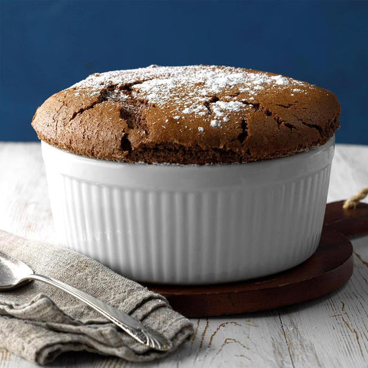 Receita Soufflé de Cacau