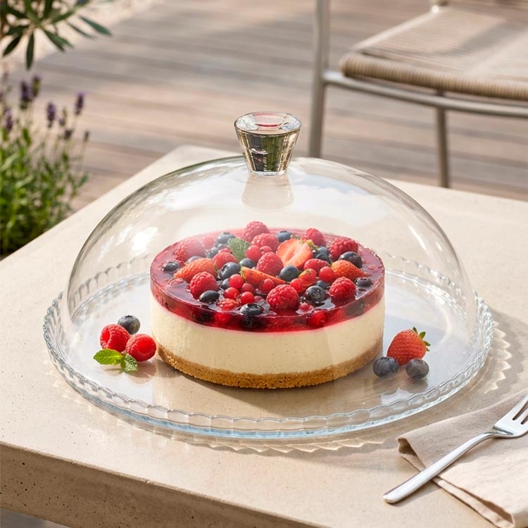 Prato para Bolos PATISSERIE com Cúpula D.32,5cm