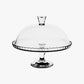 PATISSERIE Plate with Foot and Dome D.32cm