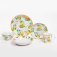 AVOCADO 18-Piece Dinnerware Set
