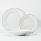AVÓRIO Green 18-Piece Dinnerware Set