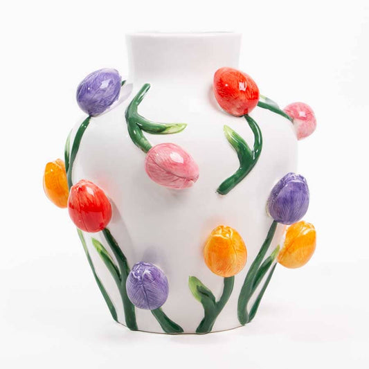VETRO BUTTIGLIA Vase Gray D.24x40cm