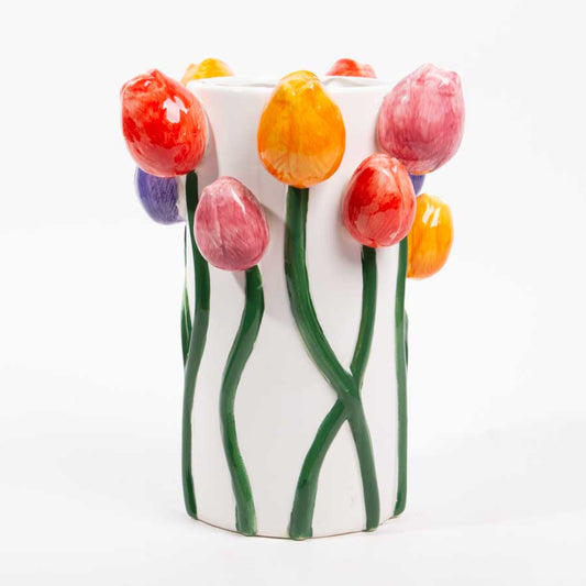 VETRO BUTTIGLIA Vase Gray D.24x40cm