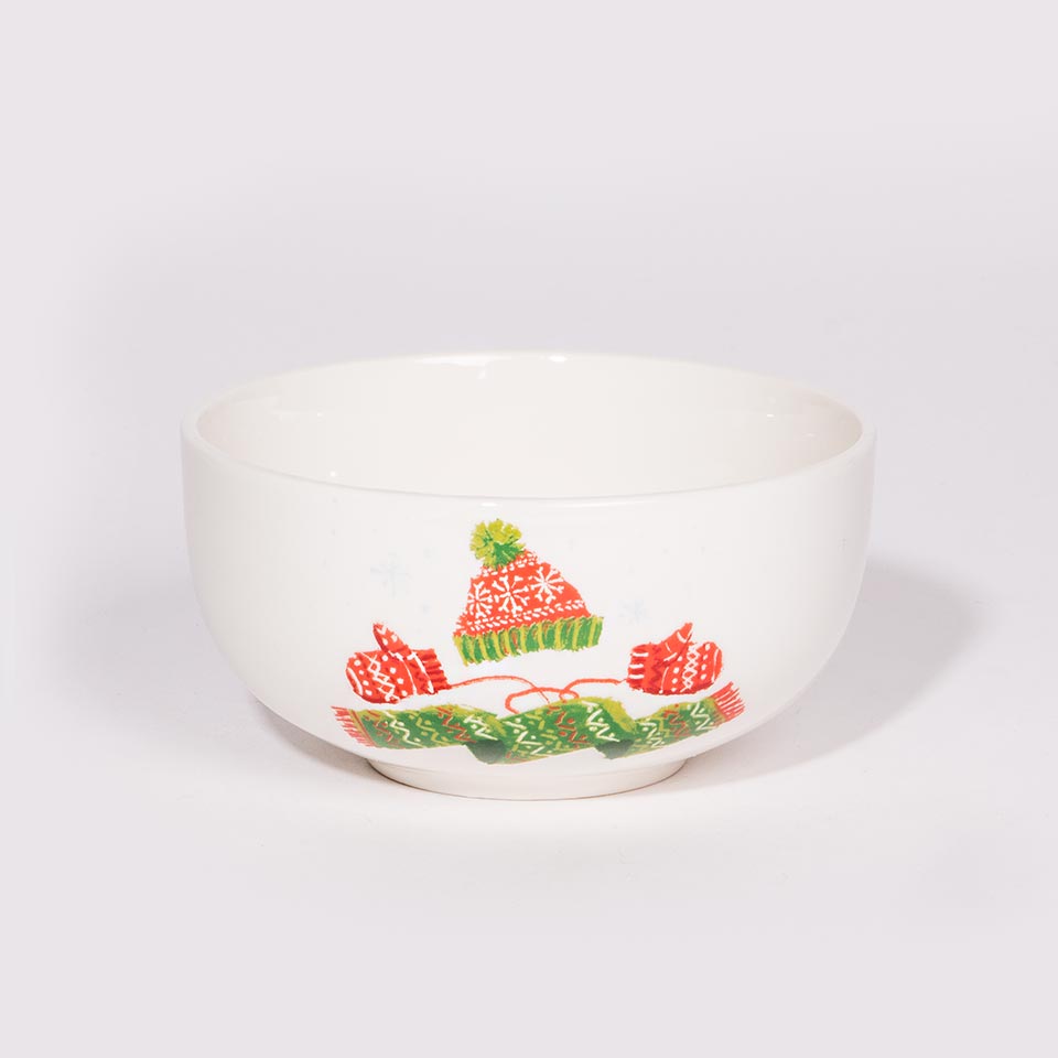 NAVIDAD Mug and Bowl Set Christmas Clothes