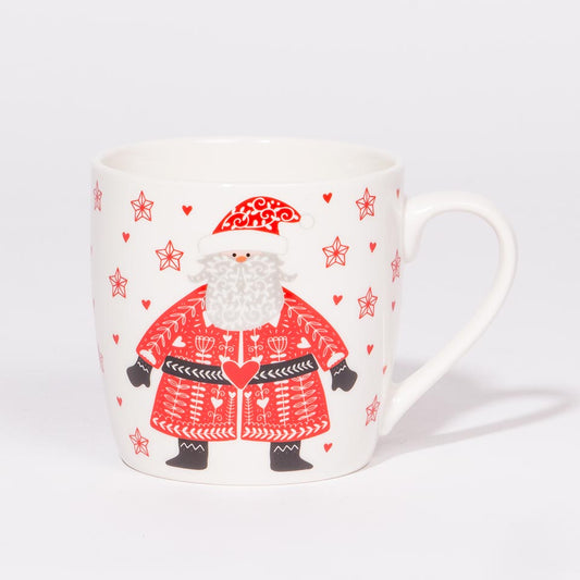 Conjunto de Caneca e Tigela NAVIDAD Pai Natal