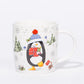 Conjunto de Caneca e Óculos XMAS SNOW Pinguim