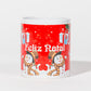 Caneca FELIZ NATAL Bonecos de Neve