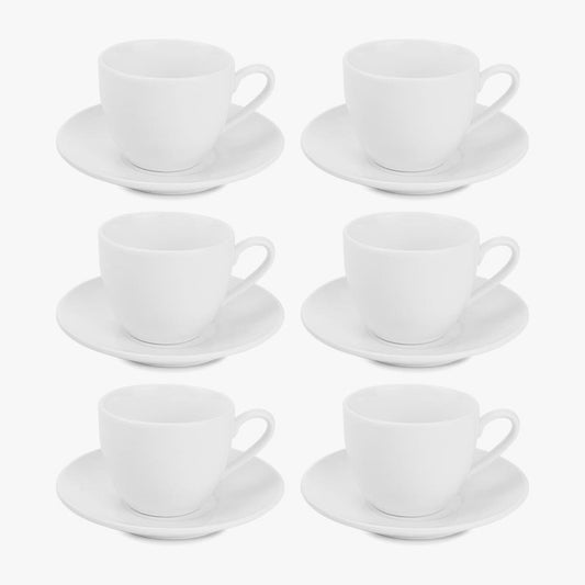 Conjunto de 6 chávenas de café com Pires HOTEL 8cl