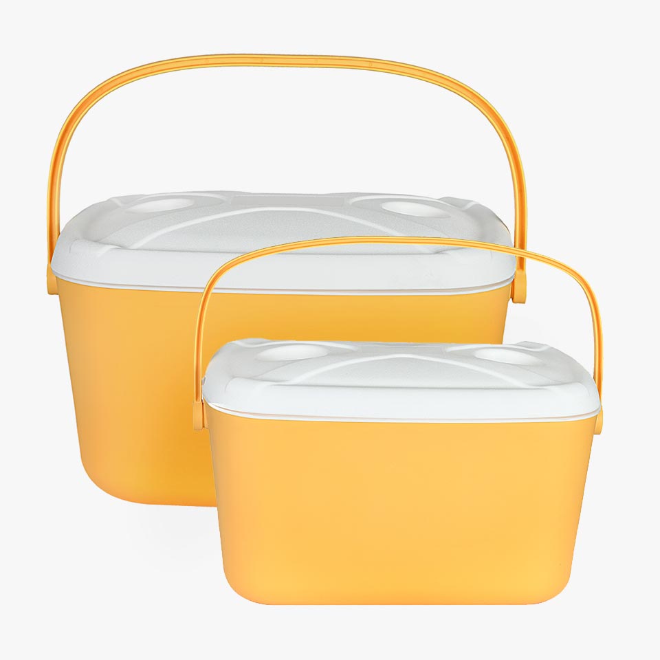 Conjunto de 2 Malas Térmicas GLACIER Amarelo