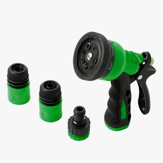 Kit Para Mangueira Com Pistola de Rega HORTUS