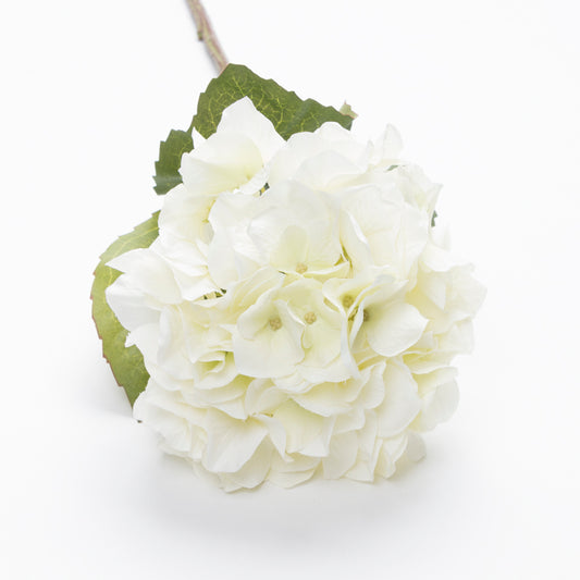 Artificial Flower White HYDRANGESIA H.85cm