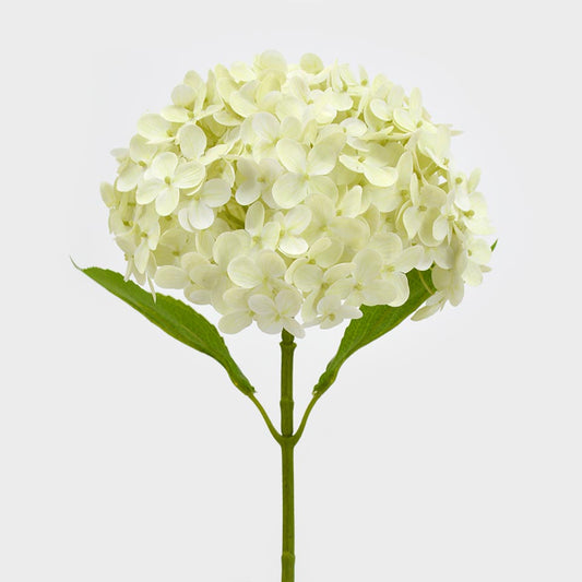 Flor Artificial HORTÊNCIA Branco 63cm