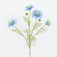 Flor Artificial MARGARIDA Azul 60cm