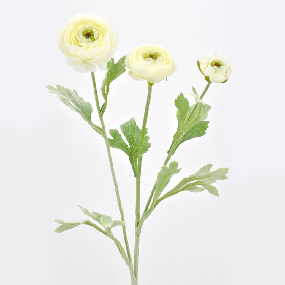 Artificial Flower PEONY White 50cm