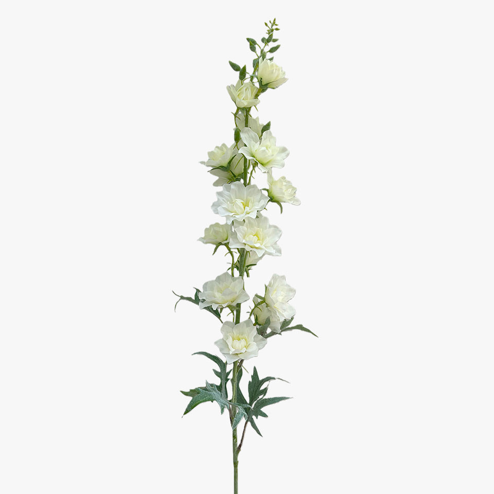Flor Artificial DÉLFINIO Branca A.90cm
