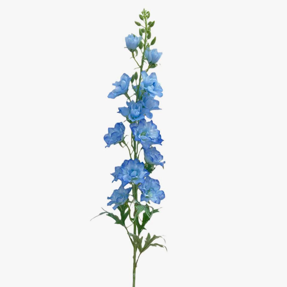 Flor Artificial DÉLFINIO Azul A.90cm