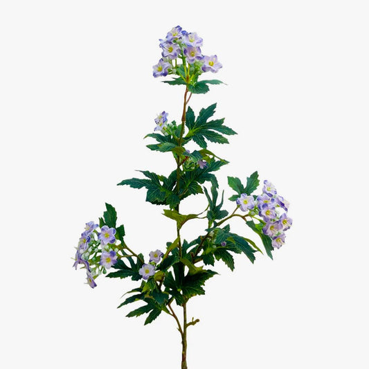 Ramo de Flor Artificial ESPIREIA Roxo A.77cm