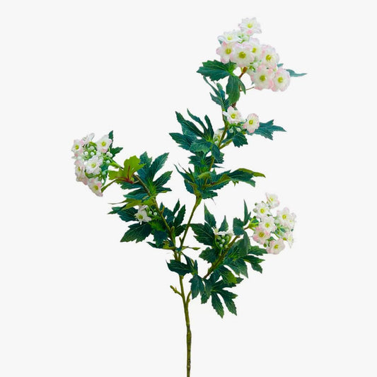 Ramo de Flor Artificial ESPIREIA Amarelo A.77cm