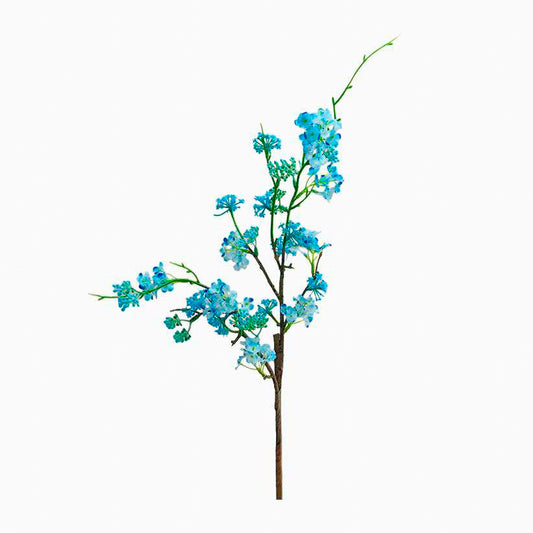 Ramo Artificial SALGUEIRO Azul A.80cm