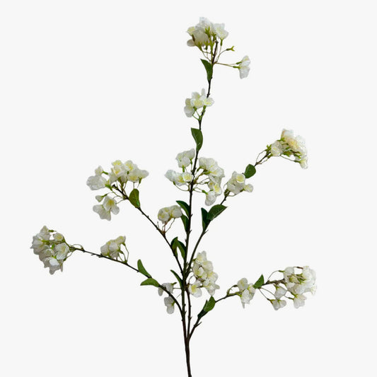 Flor Artificial BUGANVÍLIA Branca A.120cm